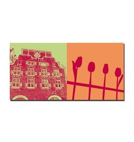 MAGNET-STORIES IMAGE SUR TOILE - AMSTERDAM - 4118