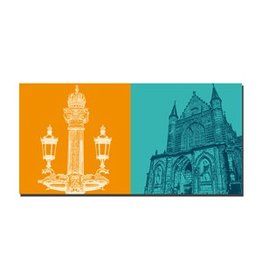 MAGNET-STORIES IMAGE SUR TOILE - AMSTERDAM - 4121