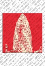 ART-DOMINO® BY SABINE WELZ London – Gherkin Tower
