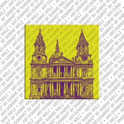 ART-DOMINO® BY SABINE WELZ London – St. Paul’s Cathedral