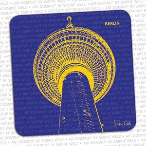 MAGNET-STORIES BEER COASTER - Berlin - TV Tower