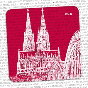MAGNET-STORIES BIÉRE COASTER - Cologne - Cathédrale de Cologne