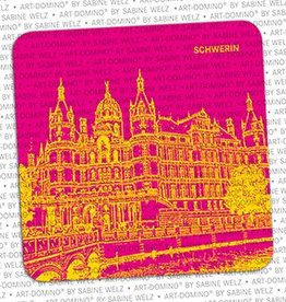 ART-DOMINO® BY SABINE WELZ BIÉRE COASTER - SCHWERIN