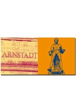 ART-DOMINO® BY SABINE WELZ Arnstadt - Arnstadt-Schriftzug + Johann-Sebastian Bach