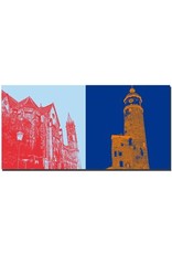 ART-DOMINO® BY SABINE WELZ Arnstadt - Liebfrauenkirche + Neideckturm