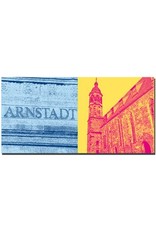 ART-DOMINO® BY SABINE WELZ Arnstadt - Lettrage Arnstadt + Oberkirche