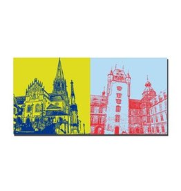 MAGNET-STORIES PICTURE ON CANVAS - ASCHAFFENBURG - 8800