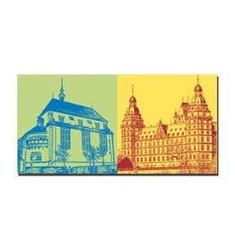 MAGNET-STORIES IMAGE SUR TOILE - ASCHAFFENBURG - 8804