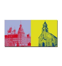 MAGNET-STORIES PICTURE ON CANVAS - ASCHAFFENBURG - 8805