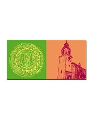 MAGNET-STORIES Aschaffenburg - Bodendeckel + Sandkirche