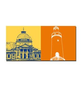 MAGNET-STORIES PICTURE ON CANVAS - BAD HOMBURG - 2400.400