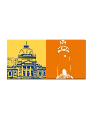 MAGNET-STORIES Bad Homburg - Kaiser Wilhelm Bath + White Tower