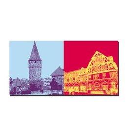 MAGNET-STORIES IMAGE SUR TOILE - BAD HOMBURG - 2400.401
