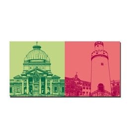 MAGNET-STORIES PICTURE ON CANVAS - BAD HOMBURG - 2400.405