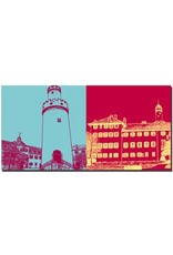 MAGNET-STORIES Bad Homburg - Weisser Turm / courtyard + Castle Bad Homburg