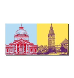 MAGNET-STORIES IMAGE SUR TOILE - BAD HOMBURG - 2400.407