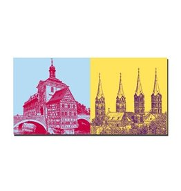 MAGNET-STORIES LEINWANDBILD - BAMBERG - 960401