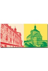 ART-DOMINO® BY SABINE WELZ Bamberg - Old Town Hall Fresco facade + Old Town Hall