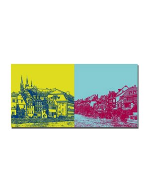MAGNET-STORIES Bamberg - Blick auf Michaelsberg + Klein Venedig