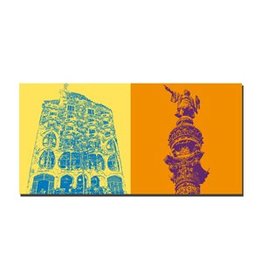 MAGNET-STORIES LEINWANDBILD - BARCELONA - 4702