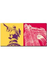 ART-DOMINO® BY SABINE WELZ Barcelona - Columbus Column + Arc de triomf