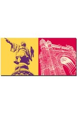 ART-DOMINO® BY SABINE WELZ Barcelona - Columbus-Säule + Arc de triomf
