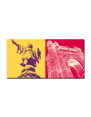 MAGNET-STORIES Barcelona - Columbus-Säule + Arc de triomf