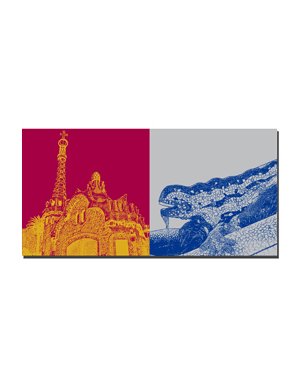 MAGNET-STORIES Barcelona - Pavellons Güell + Gaudi Drache