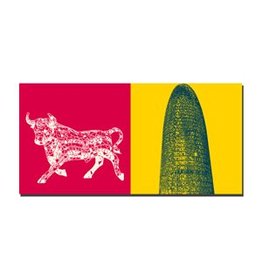 MAGNET-STORIES LEINWANDBILD - BARCELONA - 4707