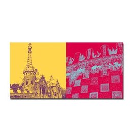 MAGNET-STORIES PICTURE ON CANVAS - BARCELONA - 4717