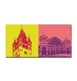 MAGNET-STORIES PICTURE ON CANVAS - BASEL - 9401