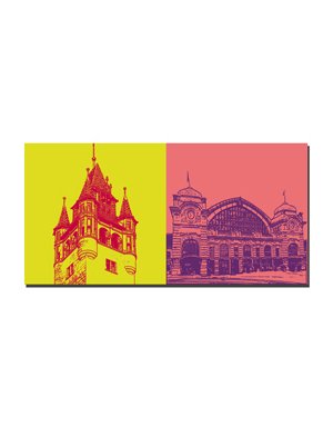 MAGNET-STORIES Basel - Town Hall Tower + Train Station