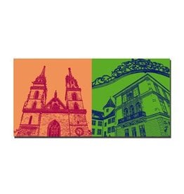 MAGNET-STORIES PICTURE ON CANVAS - BASEL - 9414