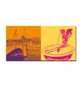 MAGNET-STORIES PICTURE ON CANVAS - BASEL - 9416