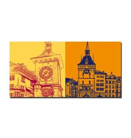 MAGNET-STORIES LEINWANDBILD - BERN - 9103