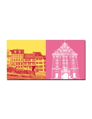 MAGNET-STORIES Gotha - Häuser am Hauptmarkt + Rathaus