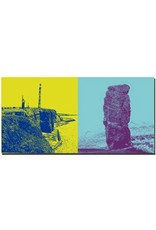 MAGNET-STORIES Helgoland - Vue côtière de la pointe nord + Lange Anna