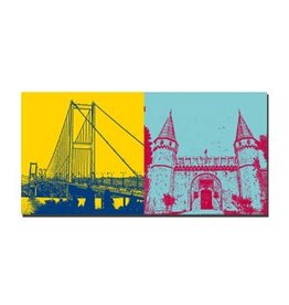 MAGNET-STORIES LEINWANDBILD - ISTANBUL - 9200