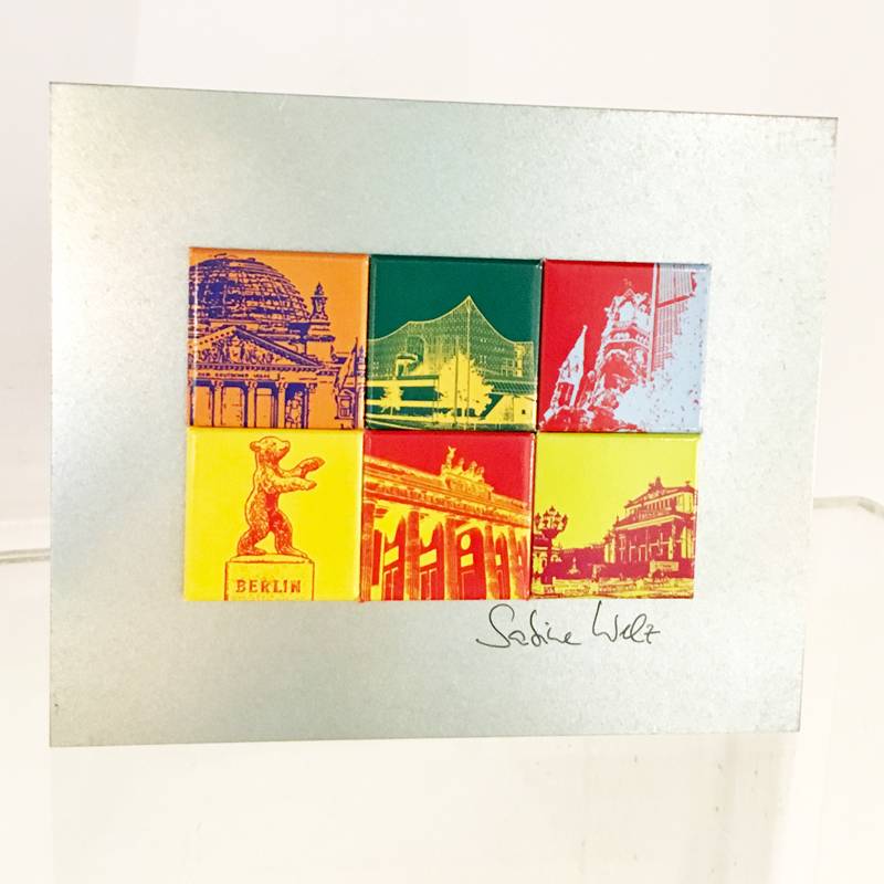 MAGNET-STORIES Metallplatten im Format 13 x 18 cm, passend für 6-8 Magnete.