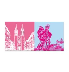 MAGNET-STORIES IMAGE SUR TOILE - WURZBOURG - 9700.725