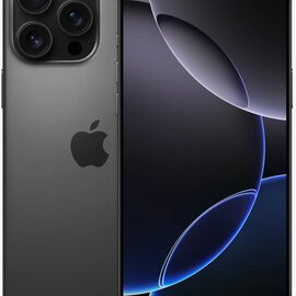 Iphone 16 Pro Max  512GB Titanium Zwart ( Alleen eSIM ) )