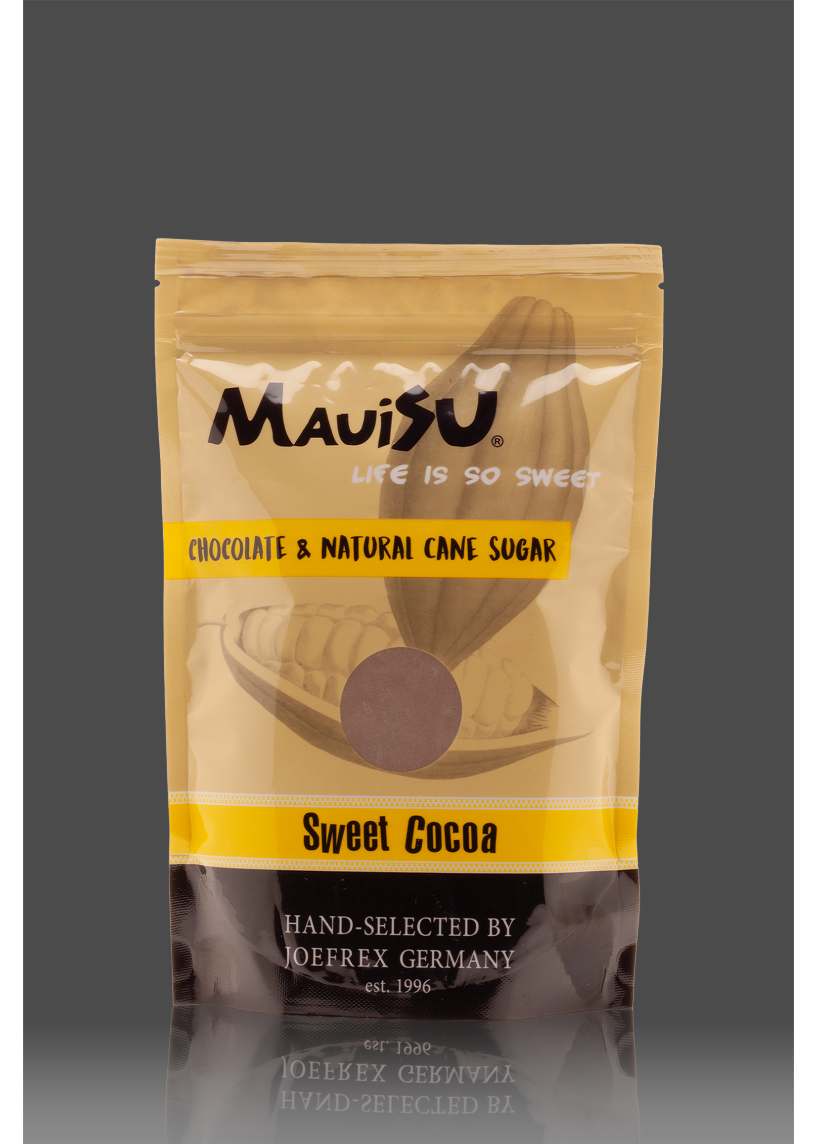 MauiSu Trinkschokolade mit Rohrzucker