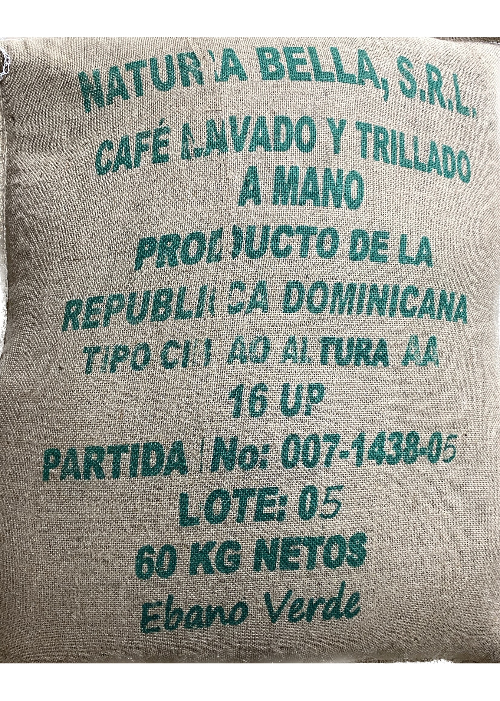 Dominican Republic Ebano Verde