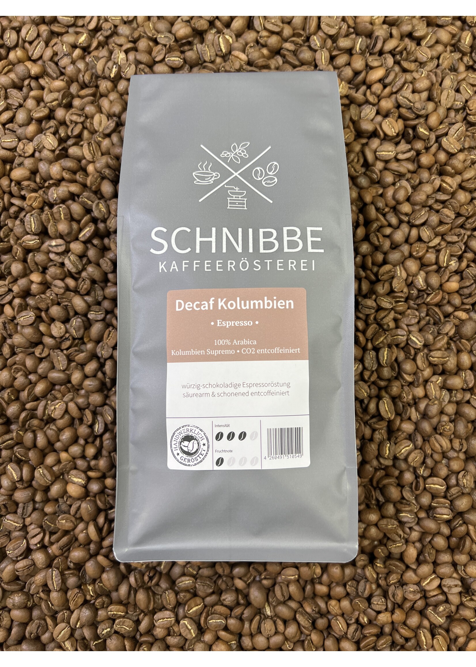 Espresso Kolumbien entkoffeiniert