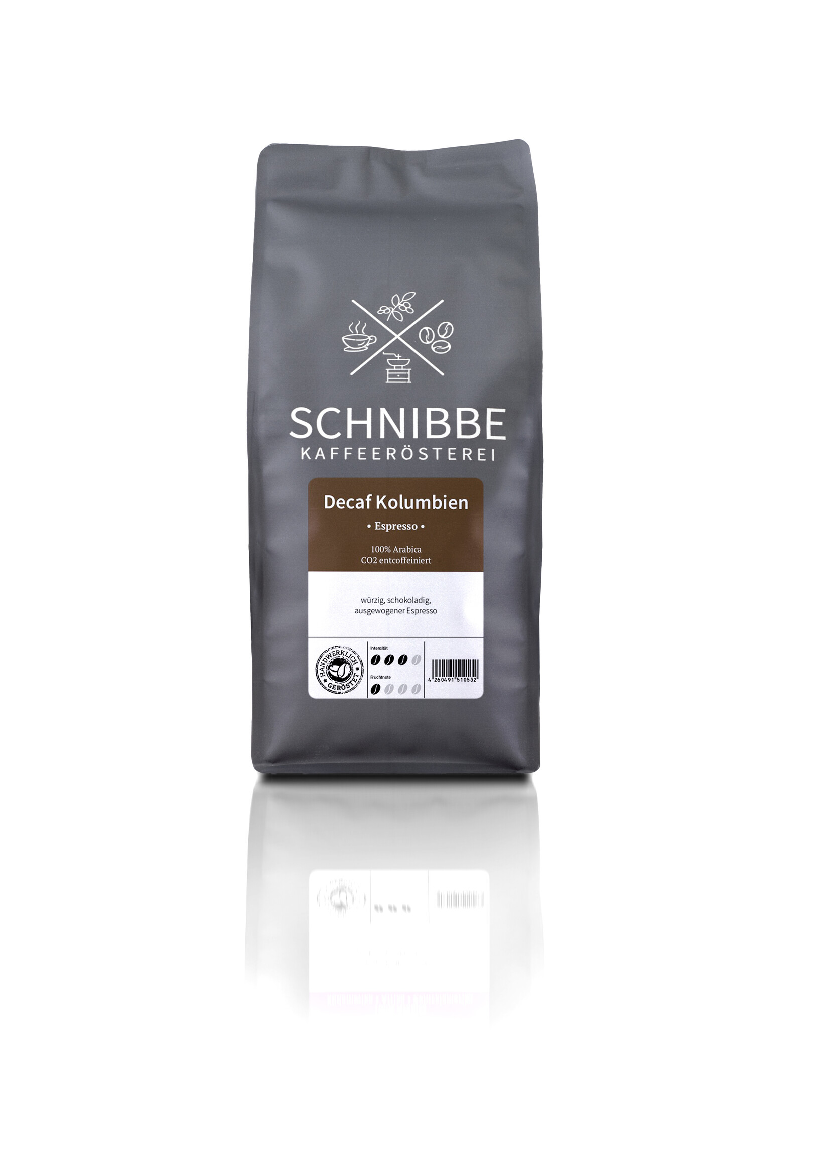 Espresso Kolumbien entkoffeiniert
