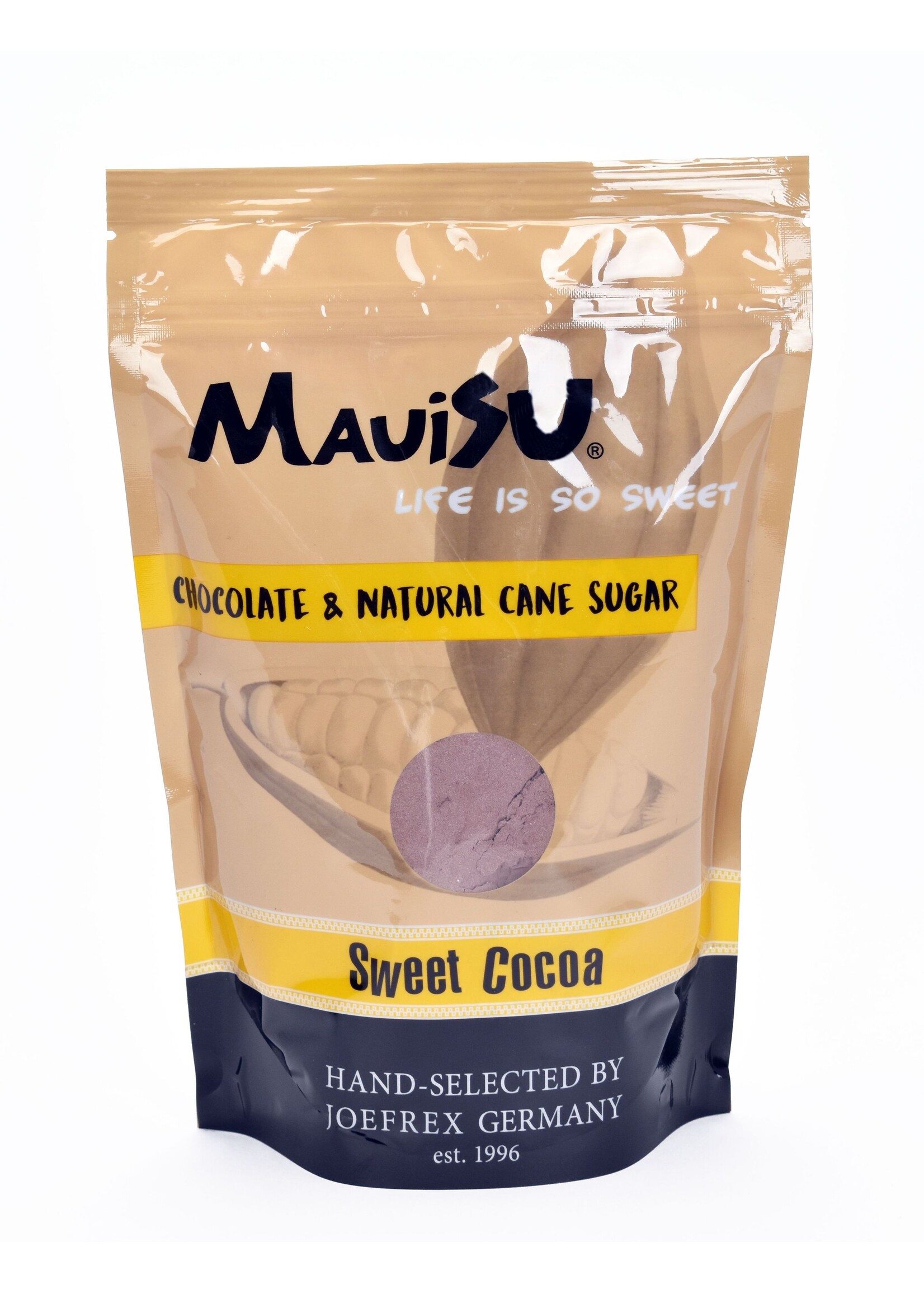 MauiSu drinking chocolate with cane sugar