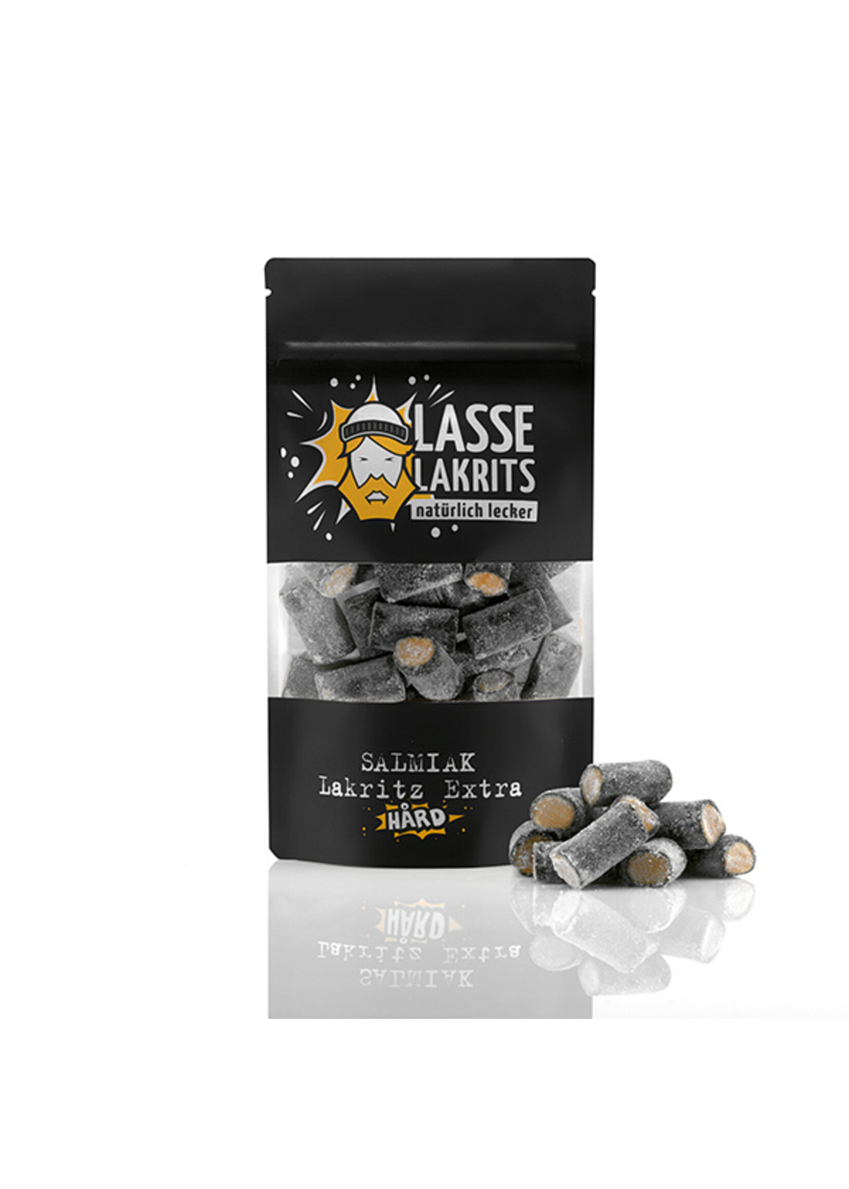 LasseLakrits Salmiak Lakritz Extra HARD