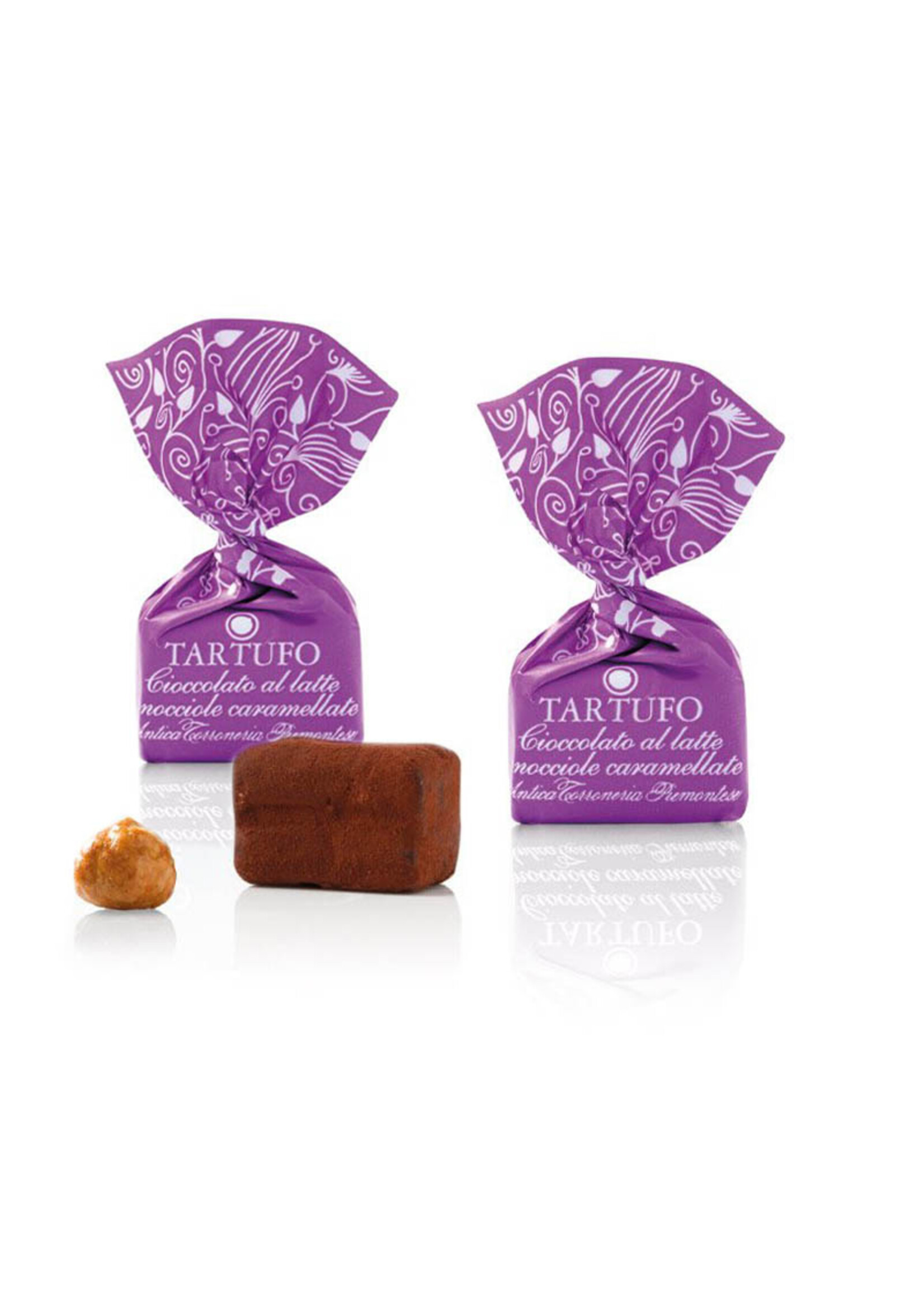 Tartufo latte and nocciole caramellate