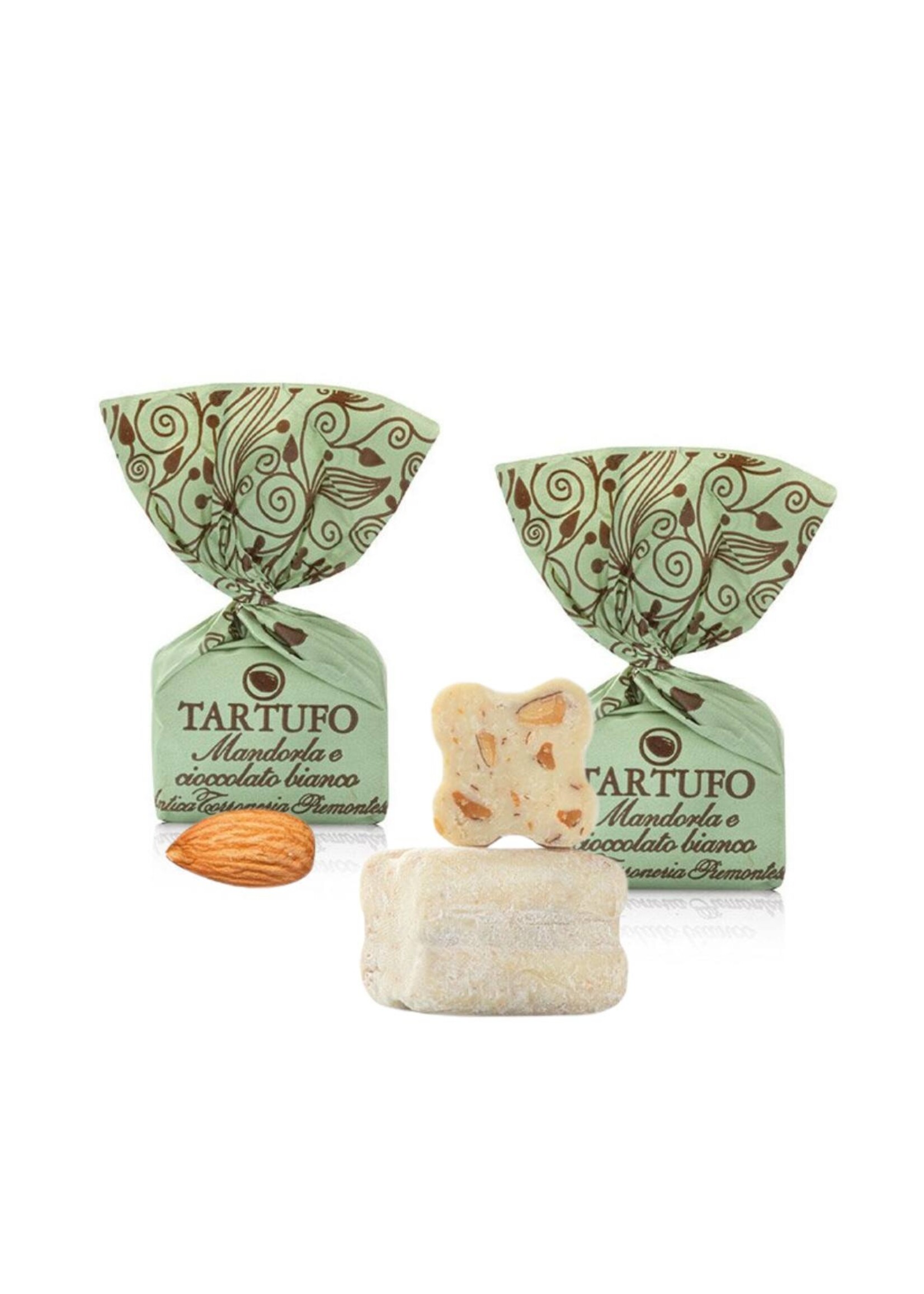 Tartufo mandorla and cioccolata white