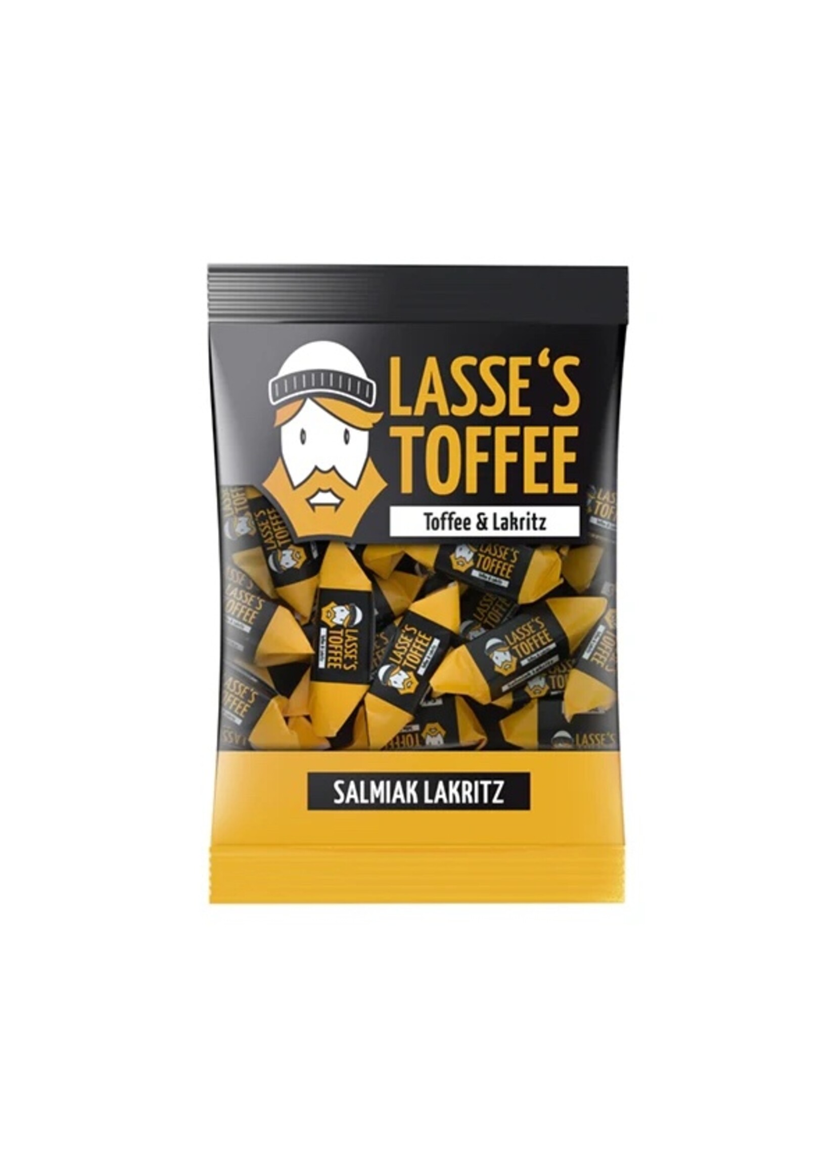 Lasse's Toffee Salmiak Lakritz 200g